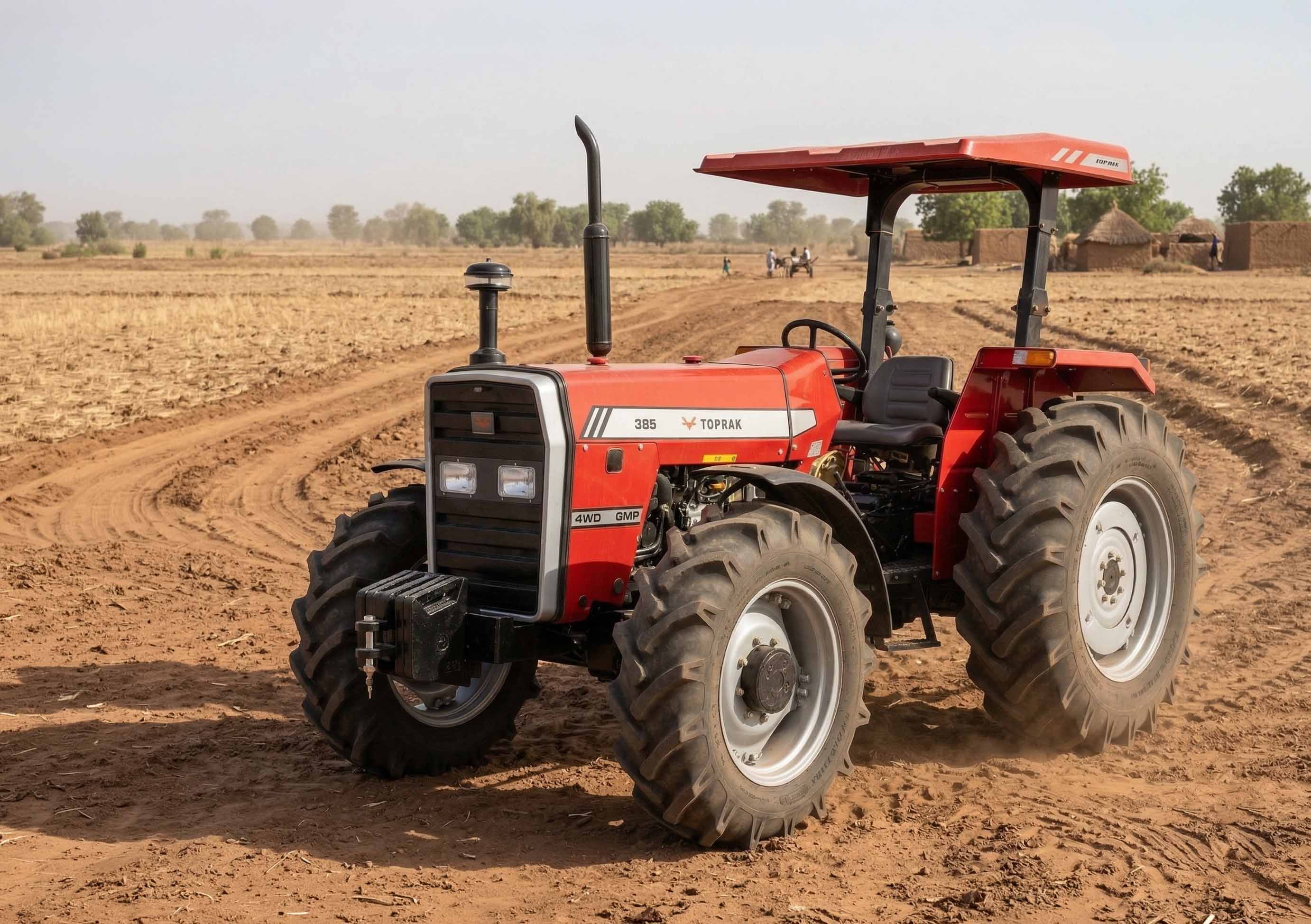 TOPRAK 385 plowing farmland in Sudan