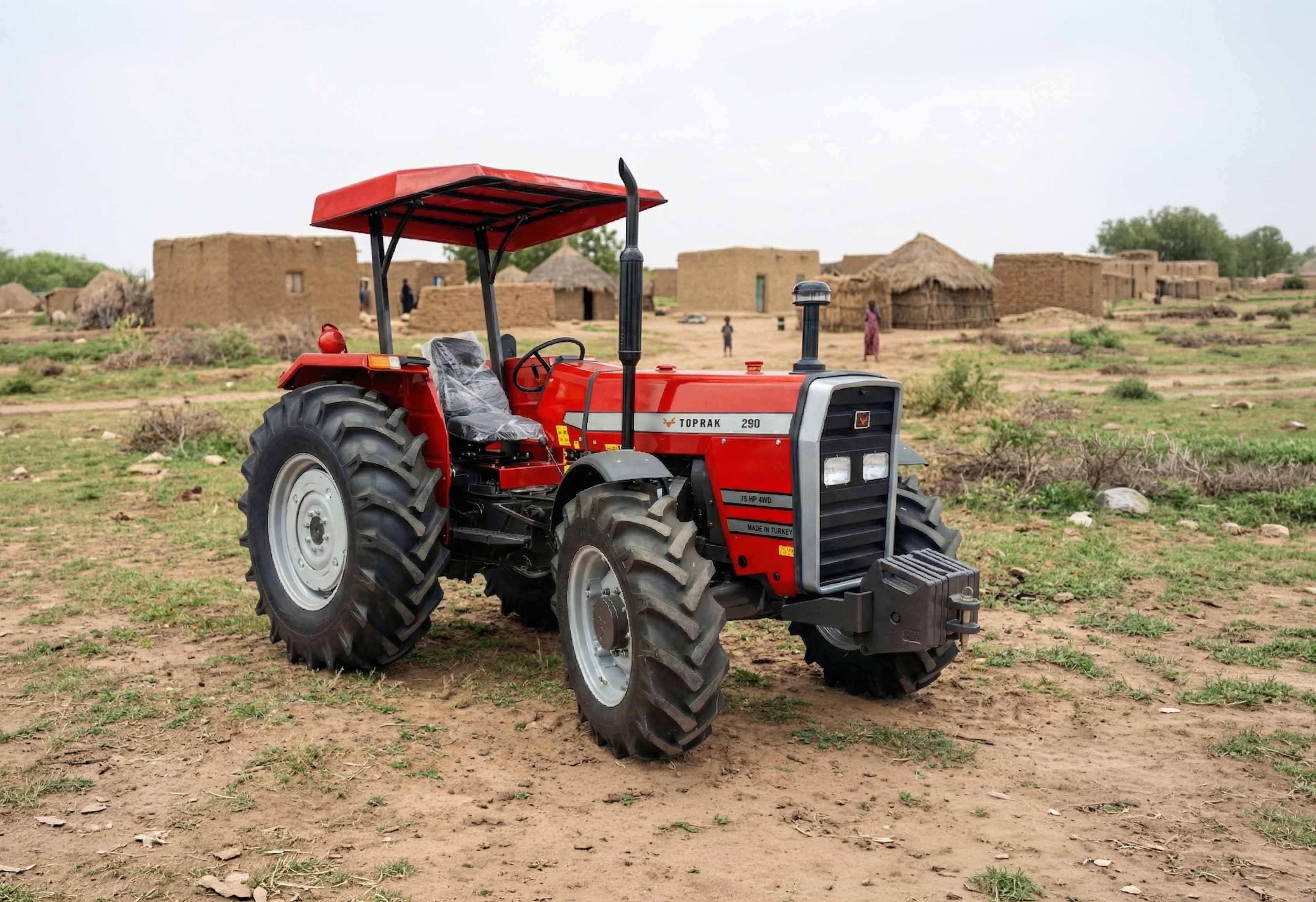 TOPRAK 290 in Sudanese village