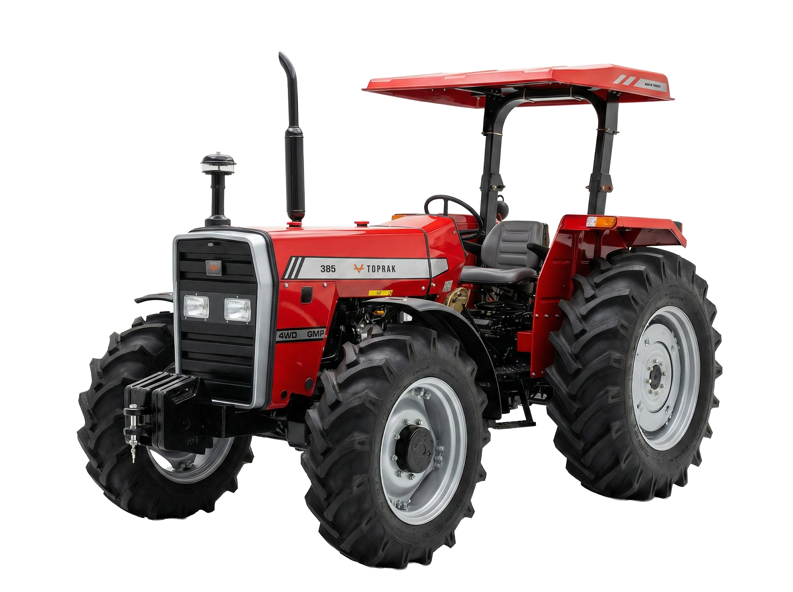 TOPRAK 385 Turbo Tractor — 98 HP